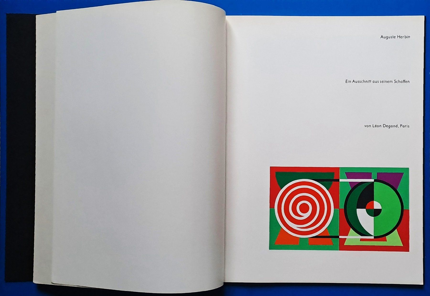 Libri: HERBIN. Original Pochoirdrucke. Limit.Priv-Druck – Usato da Zürich venduto da archiphil 1