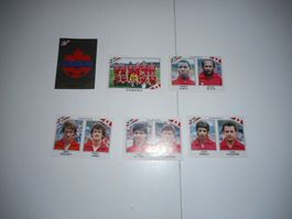 Panini Album Mexiko 86/1986 6 Sticker Canada