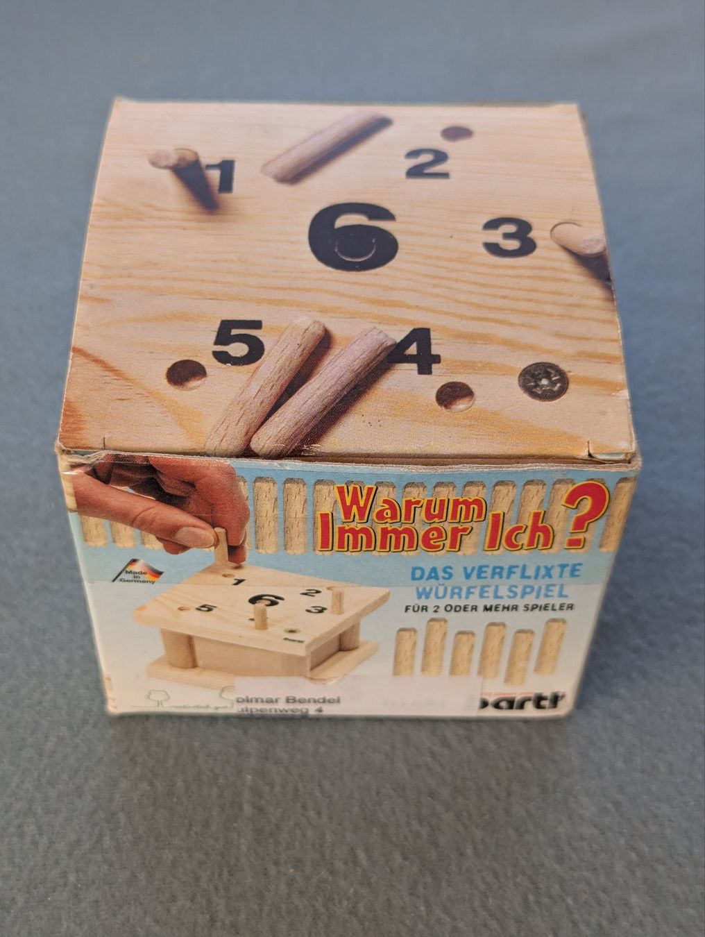 Spiele: Würfel Spiel "warum immer ich?" Holz – Gebraucht aus Goldingen von YouAreMySunshine 3