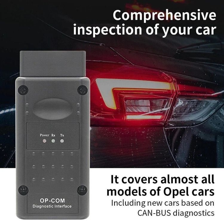 OBD2 Für OPEL OP COM Vauxhall Diagnostic Code Reader Scanner (Neu ...