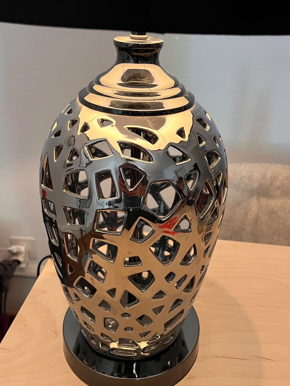 Lampade: Lampe Schwarz / Chrome – Usato da Bern venduto da ann_9ynd 3