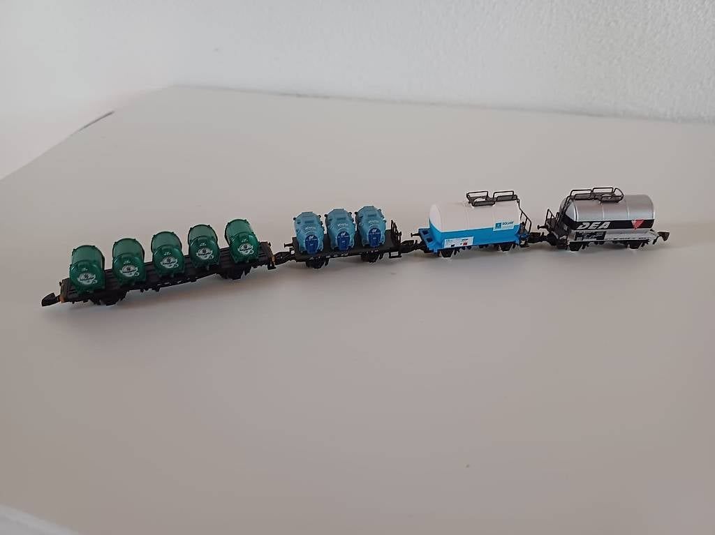 Modellini di ferrovie: Märklin Spur Z Güterwagen – Usato da Lützelflüh-Goldb venduto da Samoth71