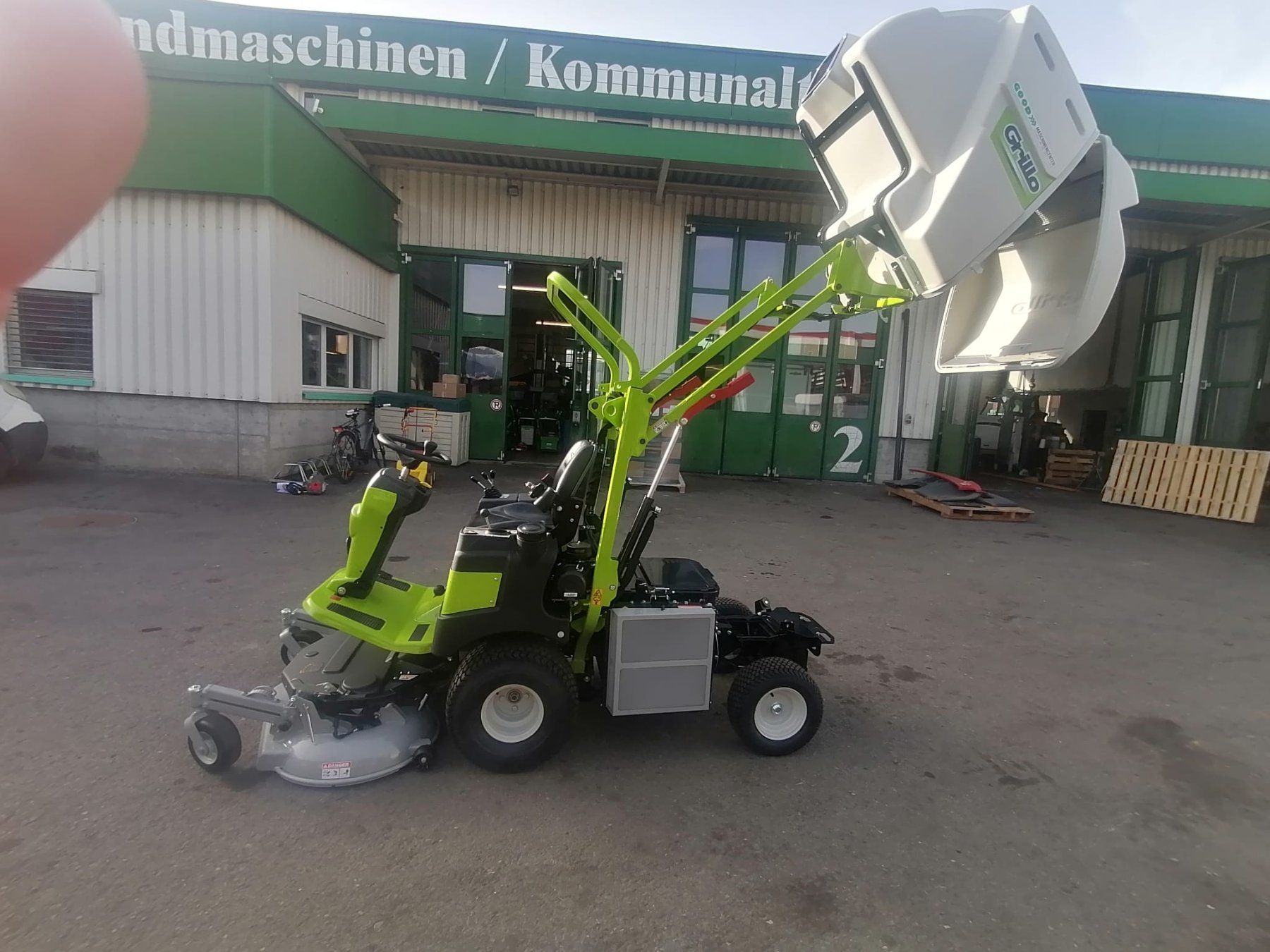 Tagliaerba: Aufsitzmäher/Rasenmäher Grillo FD 500 – Nuovo e nell'imballaggio originale da Mels venduto da lad_8ctm 1