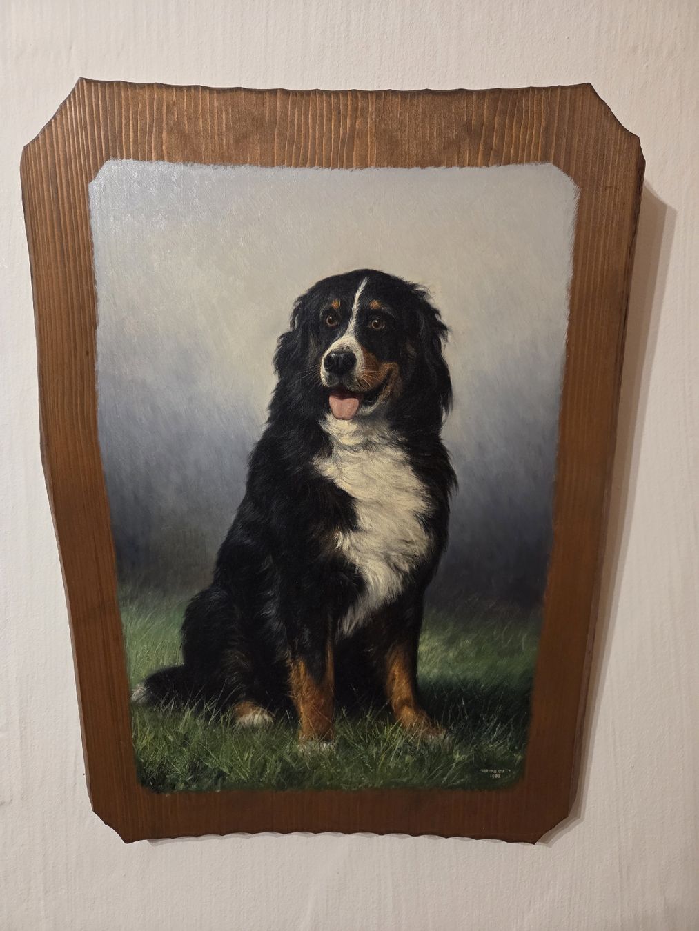 Dipinti: Marcel Moser Wildmaler BERNER SENNENHUND – Usato da Sevelen venduto da ViaFalo