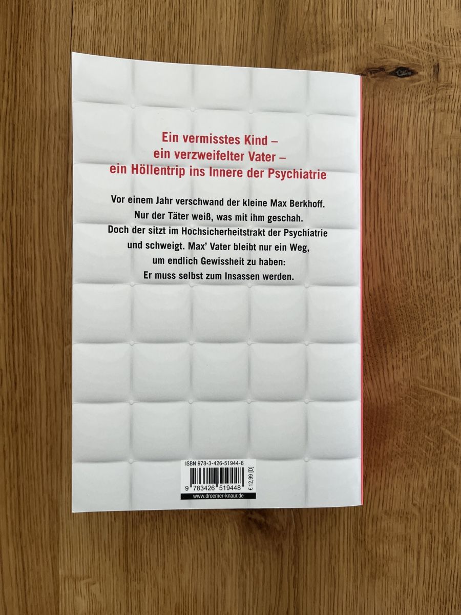 Libri: Der Insasse - Sebastian Fitzek – Usato da Steinen venduto da nic_yk9v 1