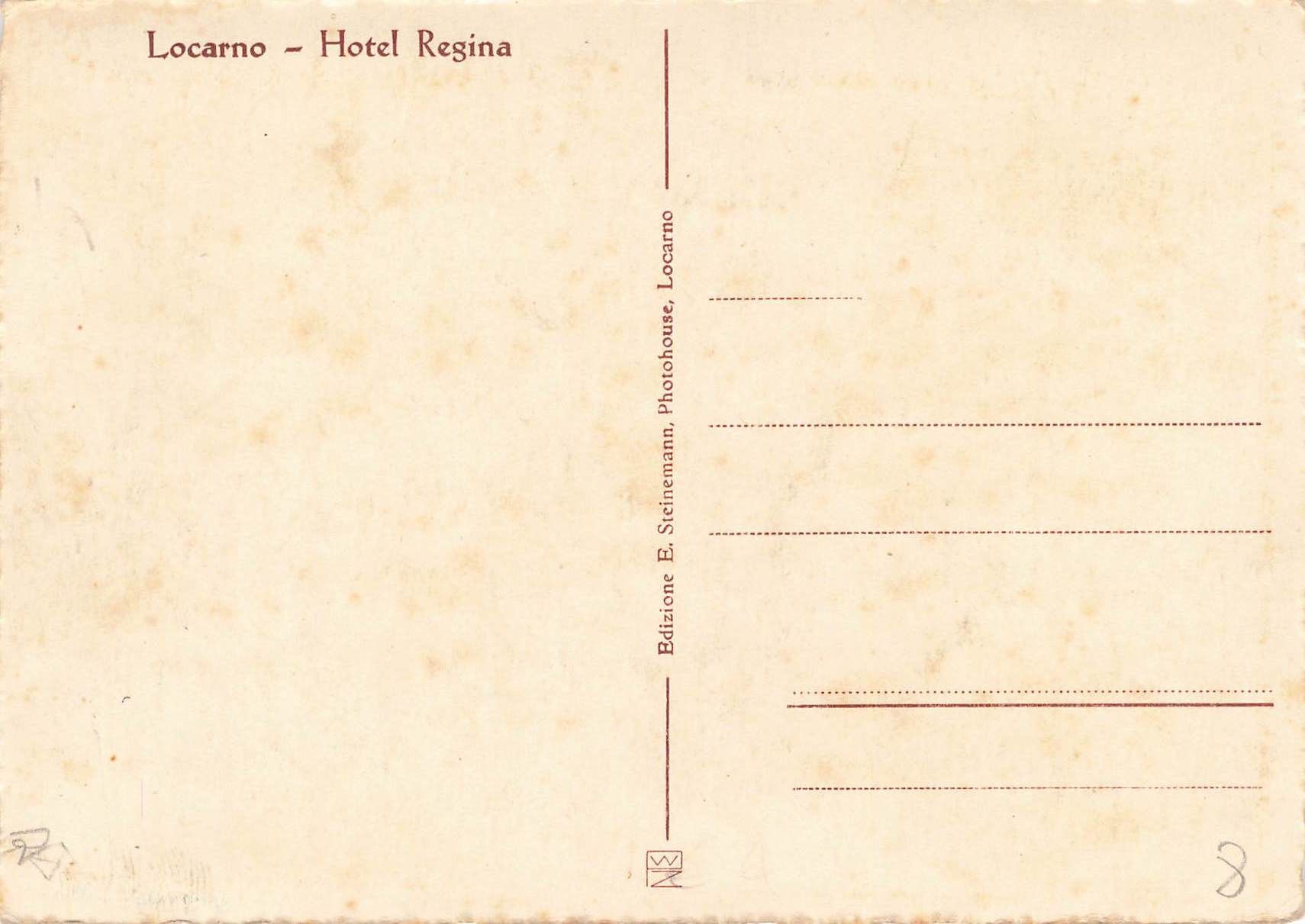 Cartes postales: Locarno hotel regina – D'occasion à Biasca par Blenio71 1
