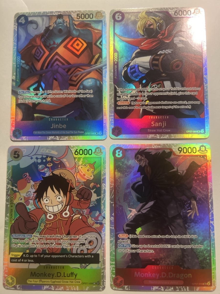 Carte collezionabili: One Piece OP07 SR Karten Lot 39 – Nuovo (secondo la descrizione) da Goldach venduto da Milosg3