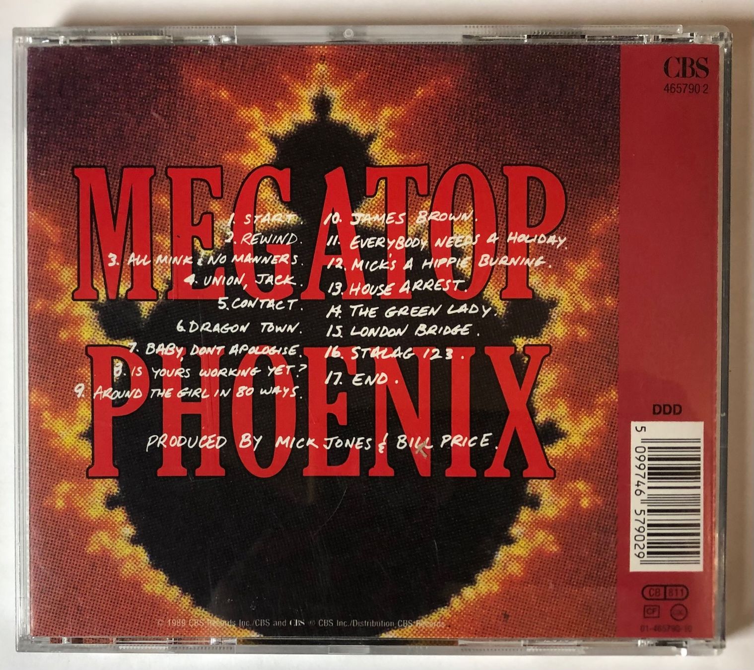 Vinyles: BIG AUDIO DYNAMITE - MEGATOP PHOENIX – D'occasion à Poliez-Pittet par Newtown-Records 1