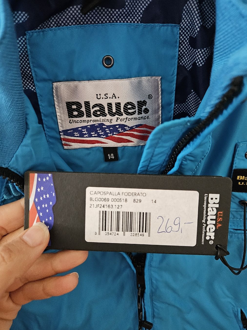 Giacche & Cappotti: Blauer USA kinderjacke  Neu mit Etikett – Nuovo e nell'imballaggio originale da Basel venduto da fragolina08 2