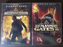 Lot de 2 DVD Benjamin Gates avec Nicolas Cage !