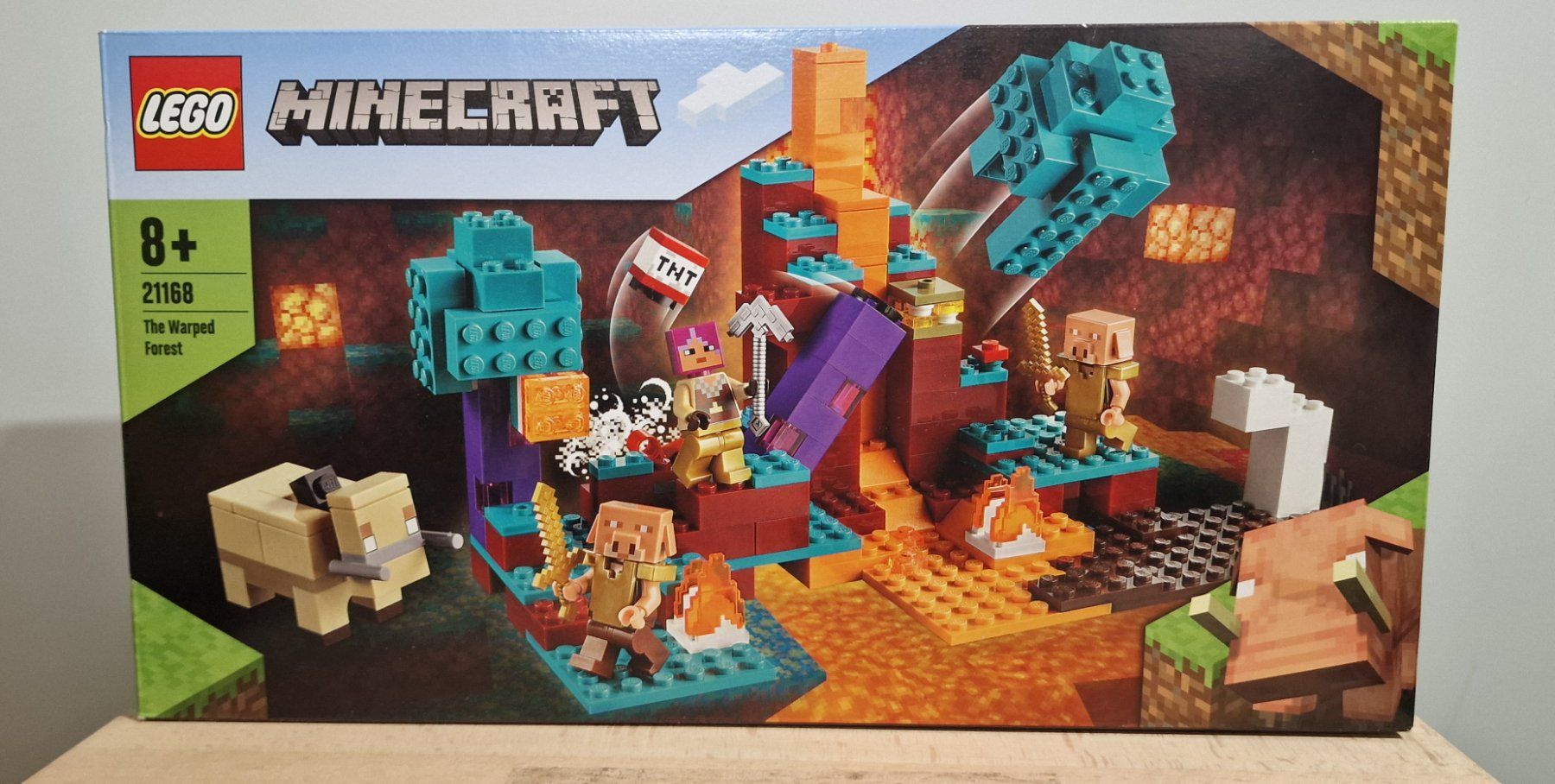 Lego Kit di costruzioni: Lego 21168 Minecraft The Warped Forest – Nuovo e nell'imballaggio originale da Echichens venduto da aegis0129