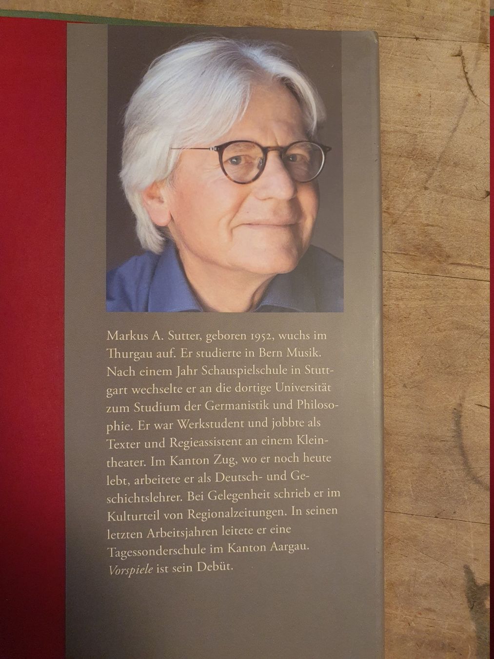 Libri: Vorspiele Markus A. Sutter Bücherlese – Usato da Zürich venduto da loosebone 4