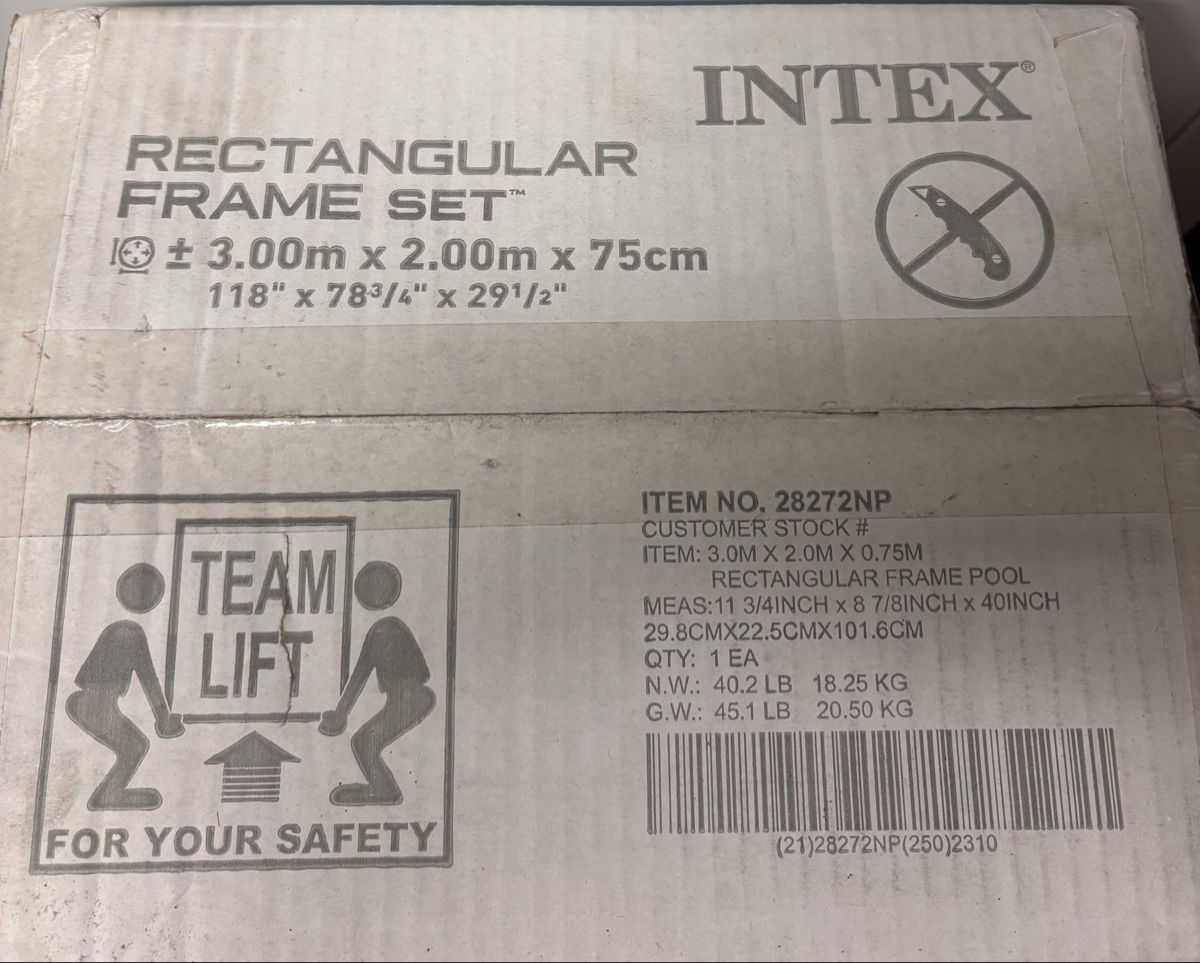 Intex Schwimmbad: Garen Pool – Neu und originalverpackt aus Aesch BL von Matthi3 3