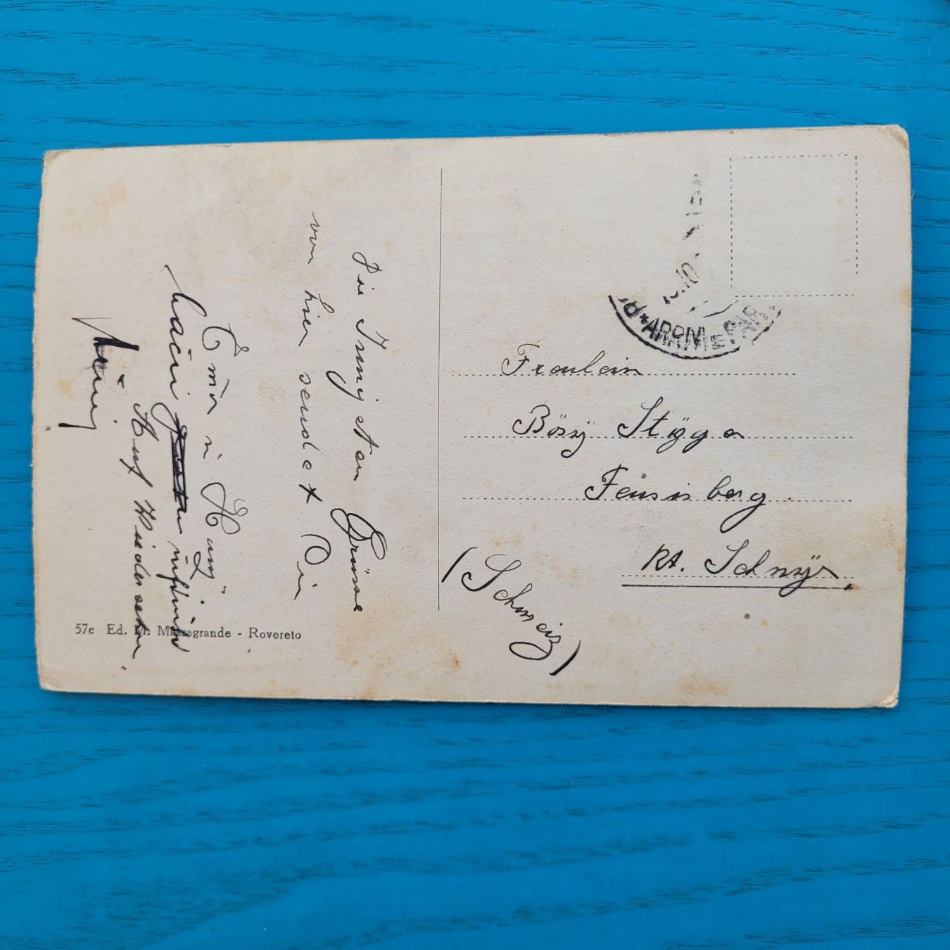 Cartoline postali: Rovereto/ Via Dante – Usato da SCHÜBELBACH venduto da CoKaHa 1