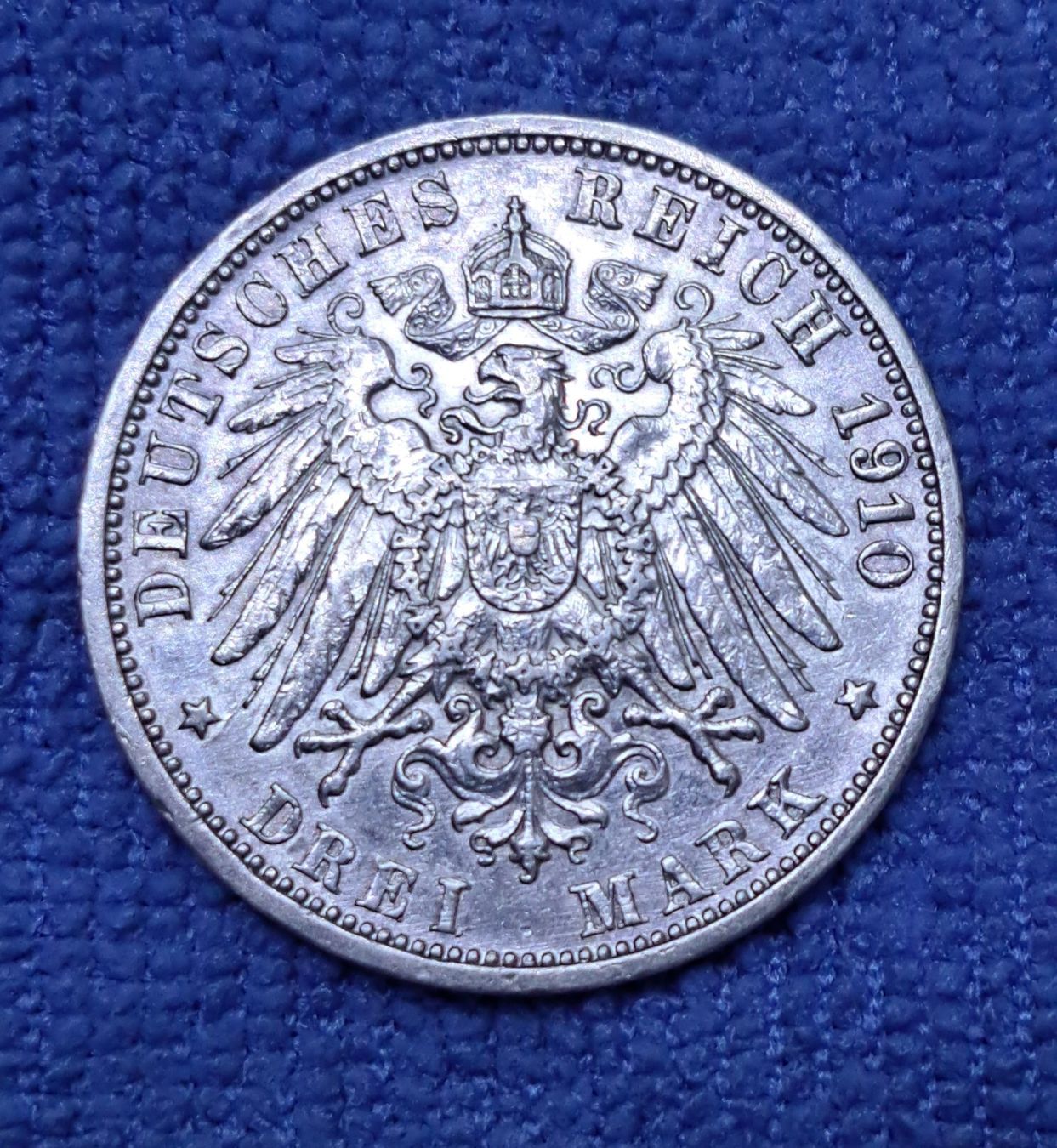 Tutti le monete: 3 D-Mark Münze Silber 1910 – Usato da Oftringen venduto da Offers 1
