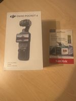 Dji osmo pocket 4 creator combo + micro sdxc card 128 GB