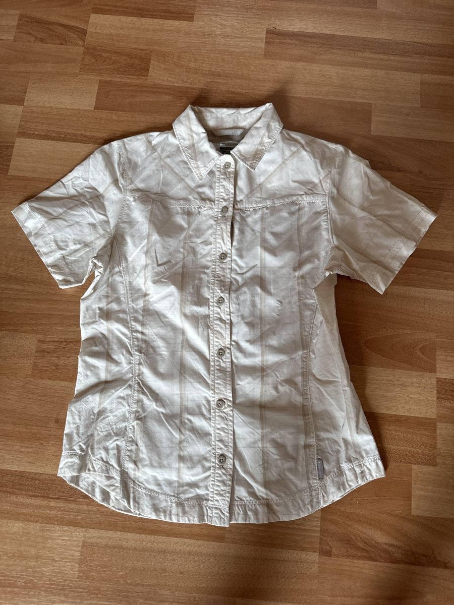 Columbia Camicette: Columbia Titanium Damenbluse, Gr. S, Beige – Usato da St.Gallen venduto da maierm01