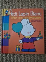 Petit Lapin Blanc fête son anniversaire, Livre enfant