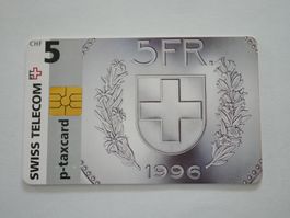 Telefonkarte Swisscom 1996 ***TOP***