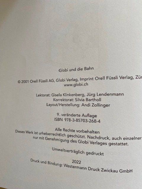 Fumetti: 3 X GLOBIBÜCHER – Usato da Chur venduto da silbermon 6