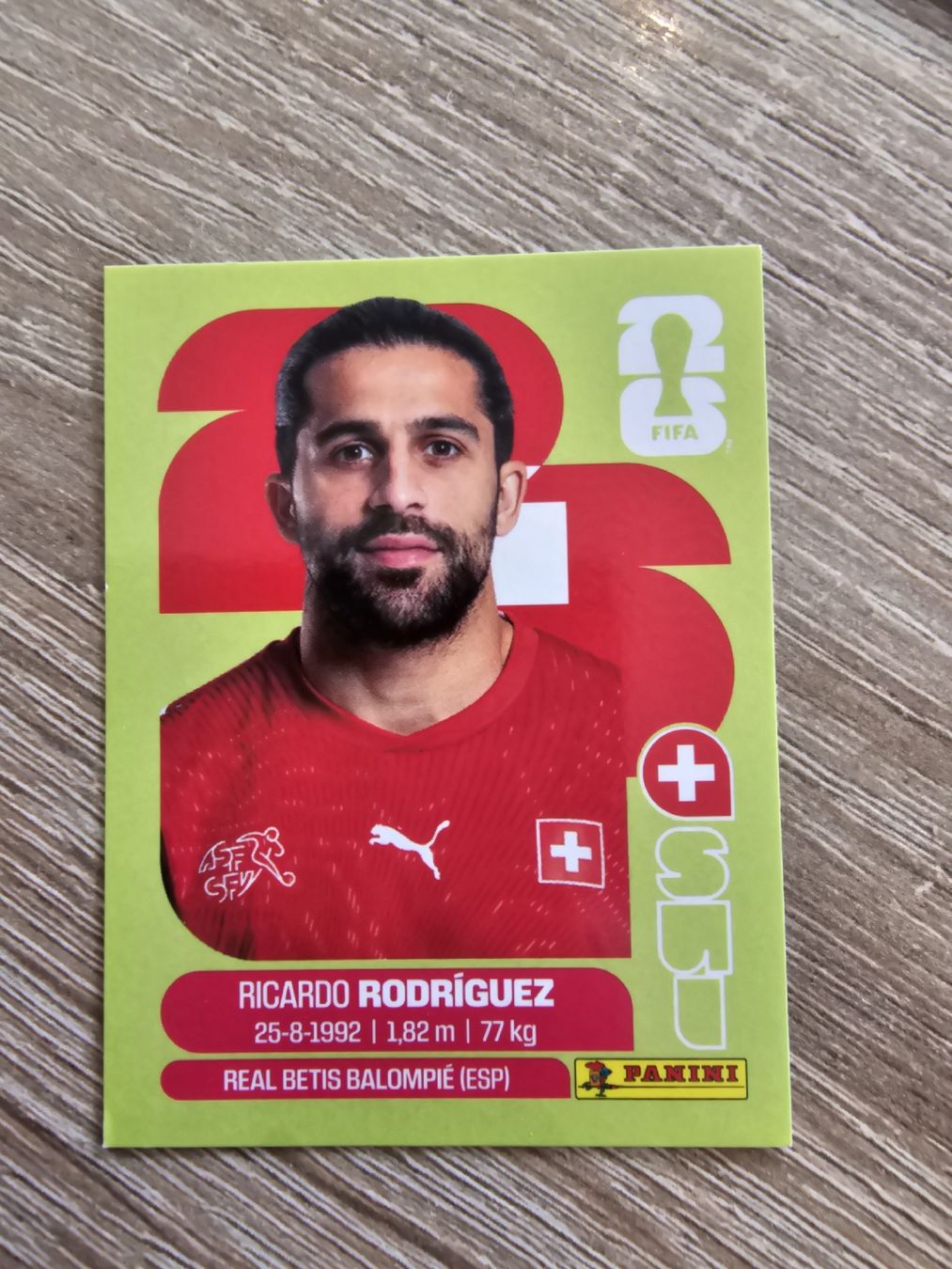 Panini Carte collezionabili: WM 2026 Panini: Ricardo Rodriguez – Nuovo (secondo la descrizione) da Zürich venduto da gtop