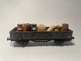 ELECTROTREN offener Güterwagen beladen grau RN, DC Achsen