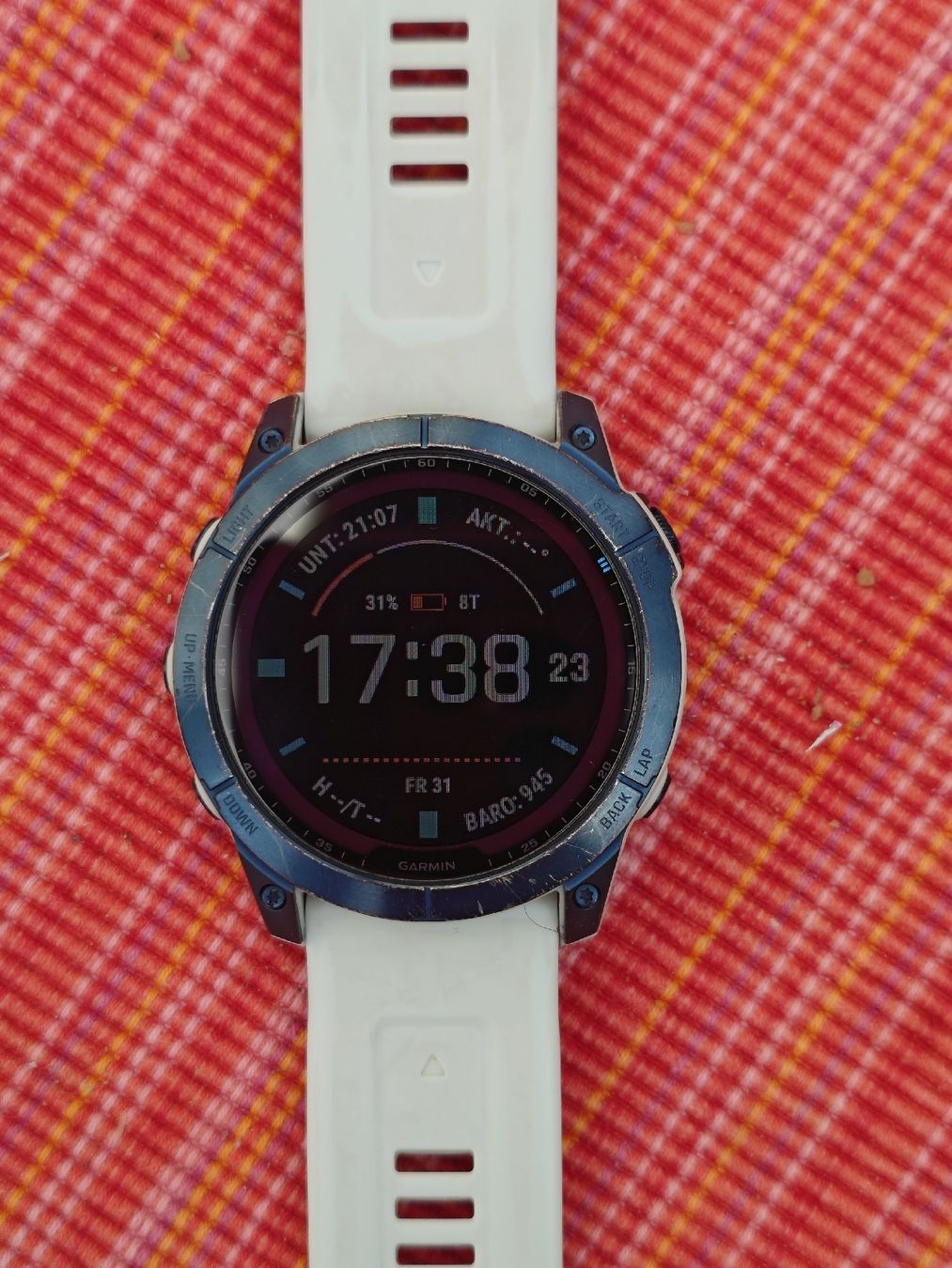 Garmin Smartwatch: Garmin Fenix 7X Saphire Solar – D'occasion à Marly par Mbx5 2
