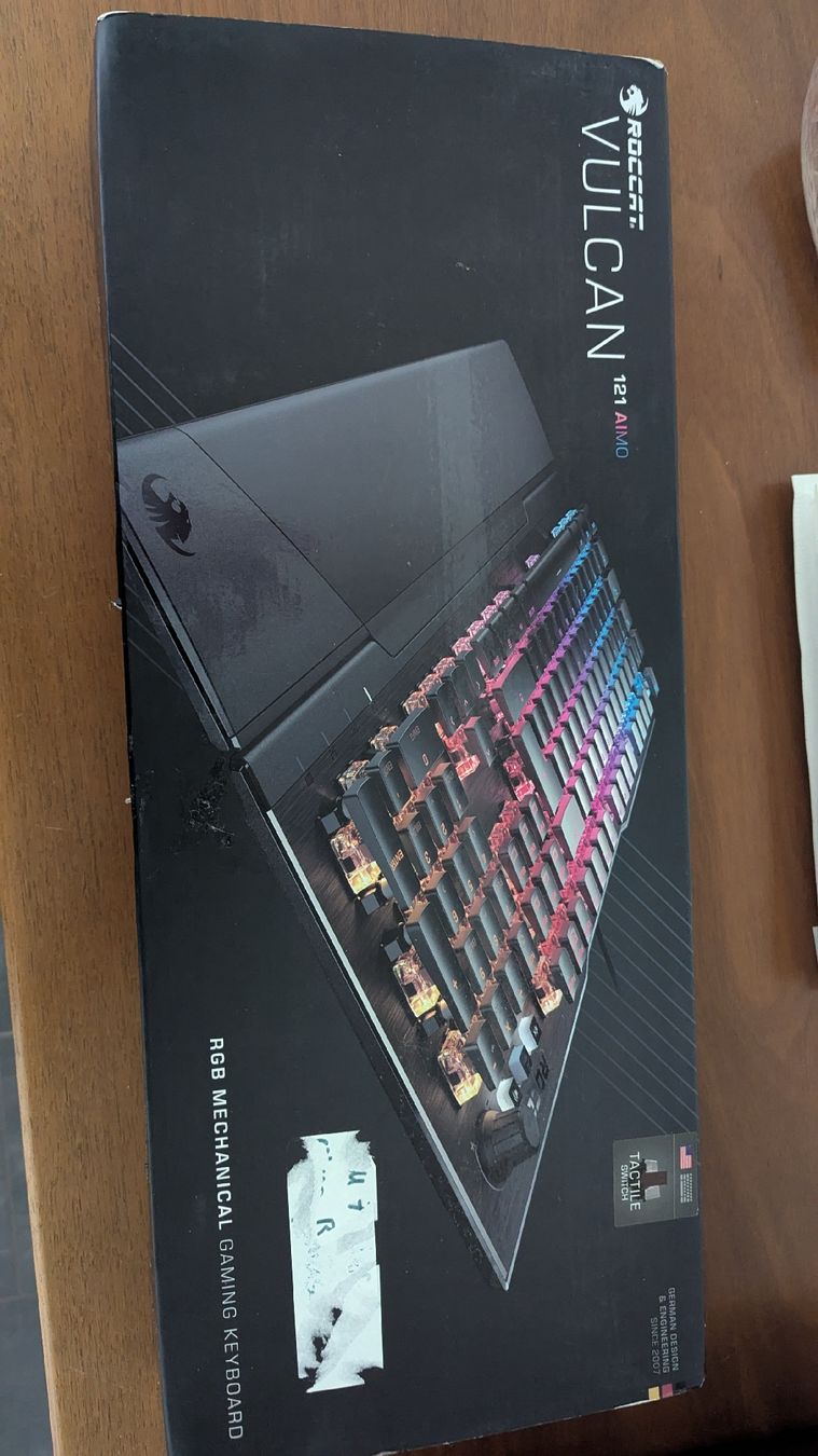 Roccat Tastiere: Roccat Vulcan 121 AIMO Gaming Keyboard  – Nuovo (secondo la descrizione) da Arbon venduto da mmaeder02