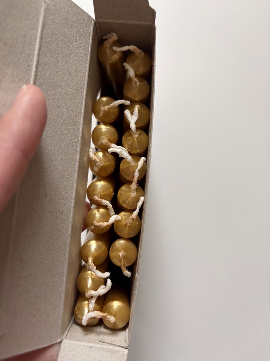 Candele: Bougies dorées – Nuovo (secondo la descrizione) da Le Noirmont venduto da Fanny_ 1