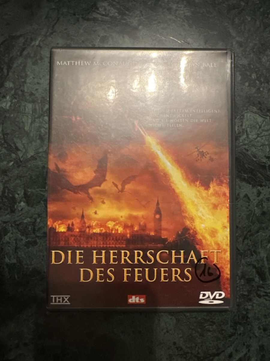 Tutti i DVDs: DVD Die Herrschaft des Feuers – Usato da Ibach venduto da Viper39