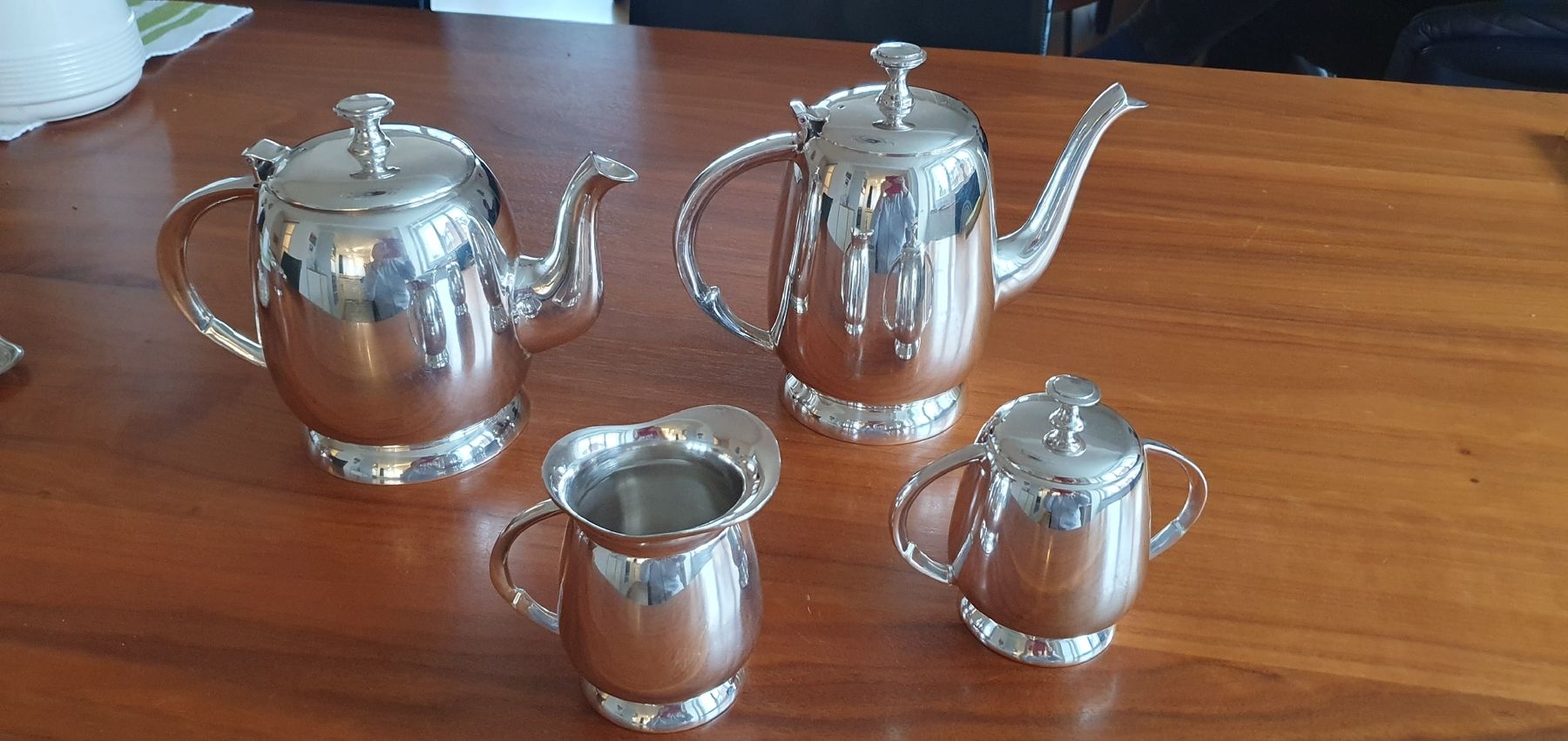 Set di piatti: Tee Kaffee Service versilbert – Usato da Binningen venduto da firekids 1