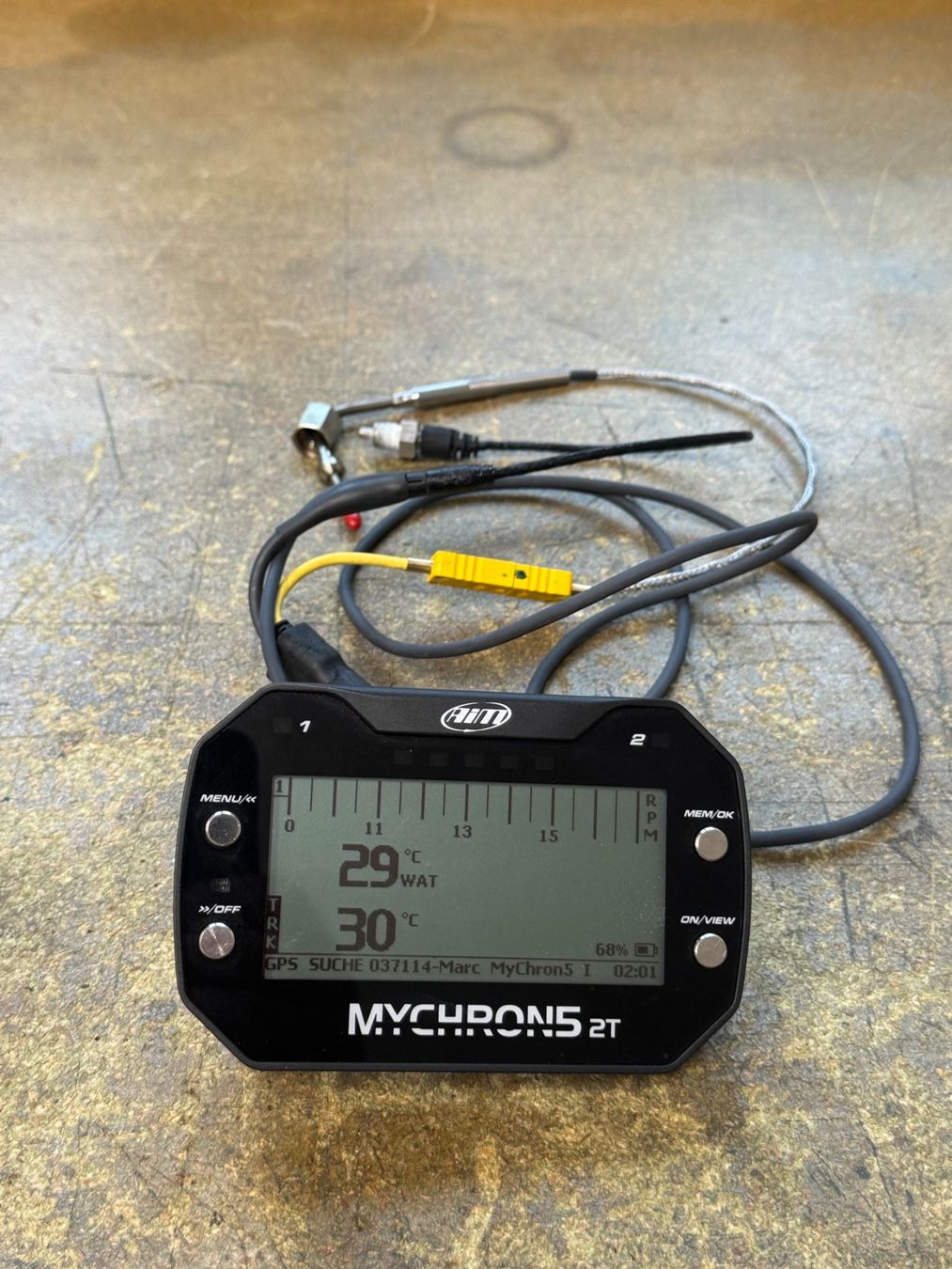 Karts: MYCHRON 5 2T mit Temperatursonden – D'occasion à Wollerau par Absw 1