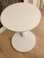 Beistelltisch weiss rund guter Zustand