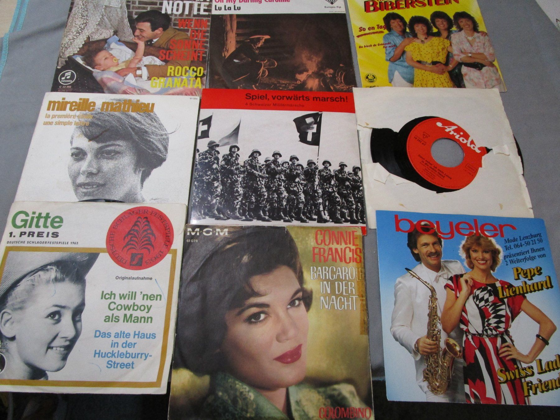 Dischi in vinile: Kleines Lot von älteren Single  Schallplatten – Usato da Rupperswil venduto da Ema10 1