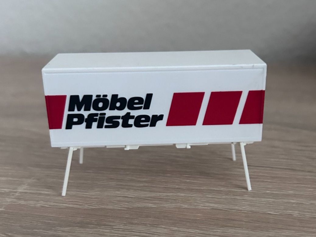Modellini d'auto: Container Möbel Pfister 1/87 – Usato da Goldach venduto da Manyro55 1