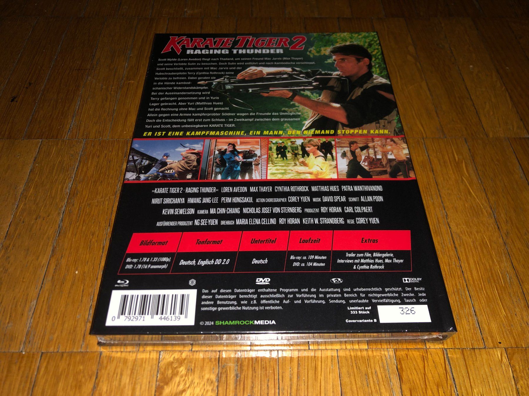 Tutti i DVDs: Karate Tiger 2 - MEDIABOOK - B - UNCUT – Nuovo e nell'imballaggio originale da Basel venduto da havsok 1
