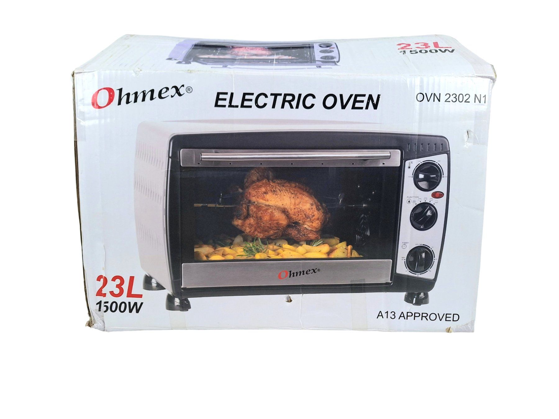 Ohmex Backöfen: OHMEX OVN 2302 N1 Elektrobackofen – Neu (gemäss Beschreibung) aus Breitenbach von Restwert_Breitenbach 8