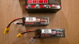 RC / Modellbau, Akku, Team Orion 6S Ranger LiPo, OVP, 2 Stk.