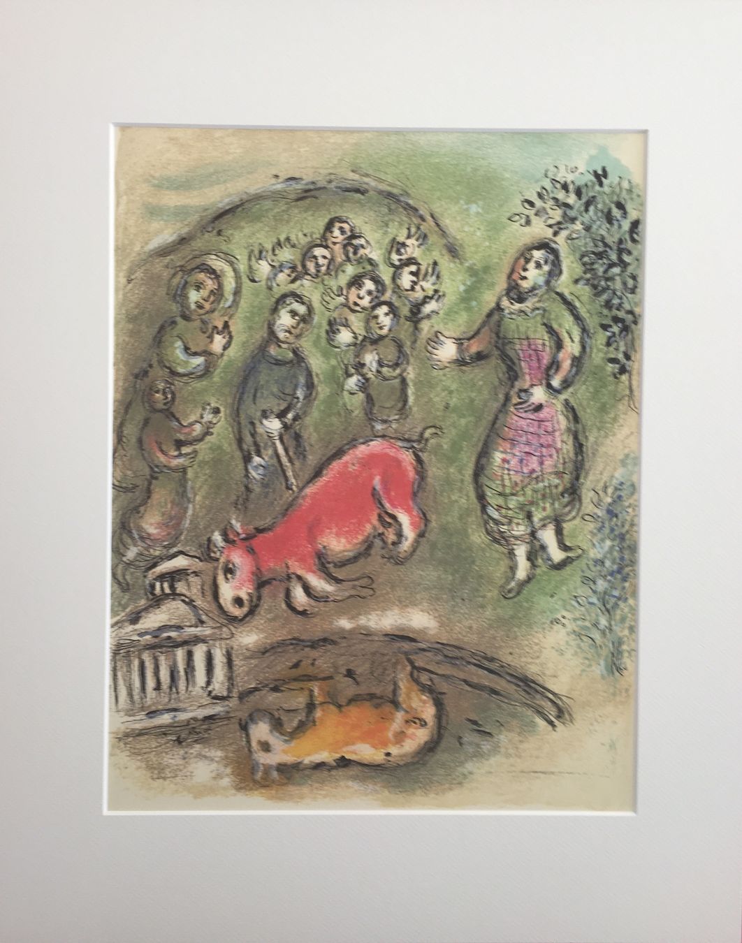 Grafica & Litografie: Marc Chagall "Homer Die Odyssee" 3 Lithographien – Usato da Nennigkofen venduto da waltraub