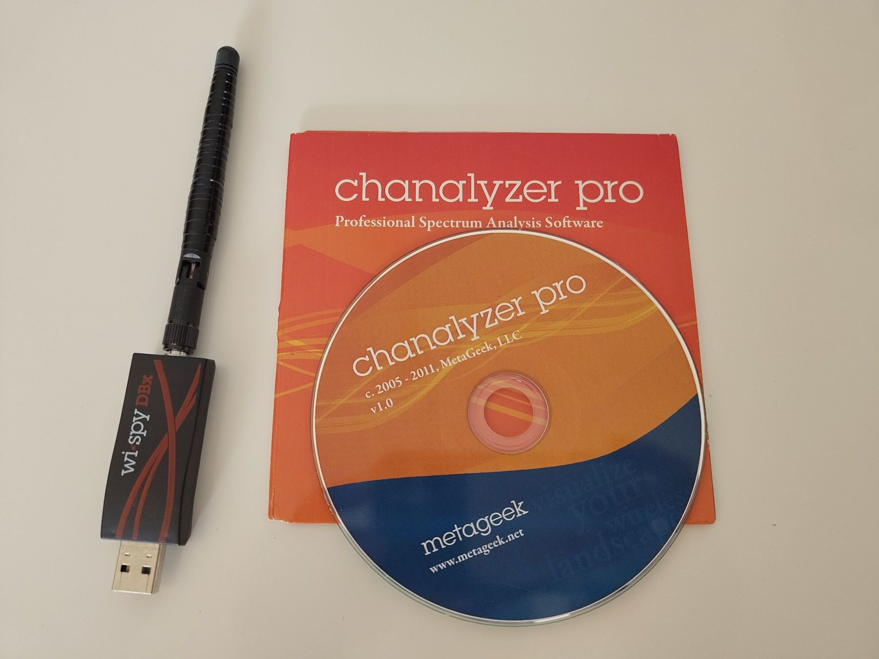Misurare: MetaGeek Wi-Spy DBx Pro Spectrum Analyzer – Usato da Echandens venduto da mkaag