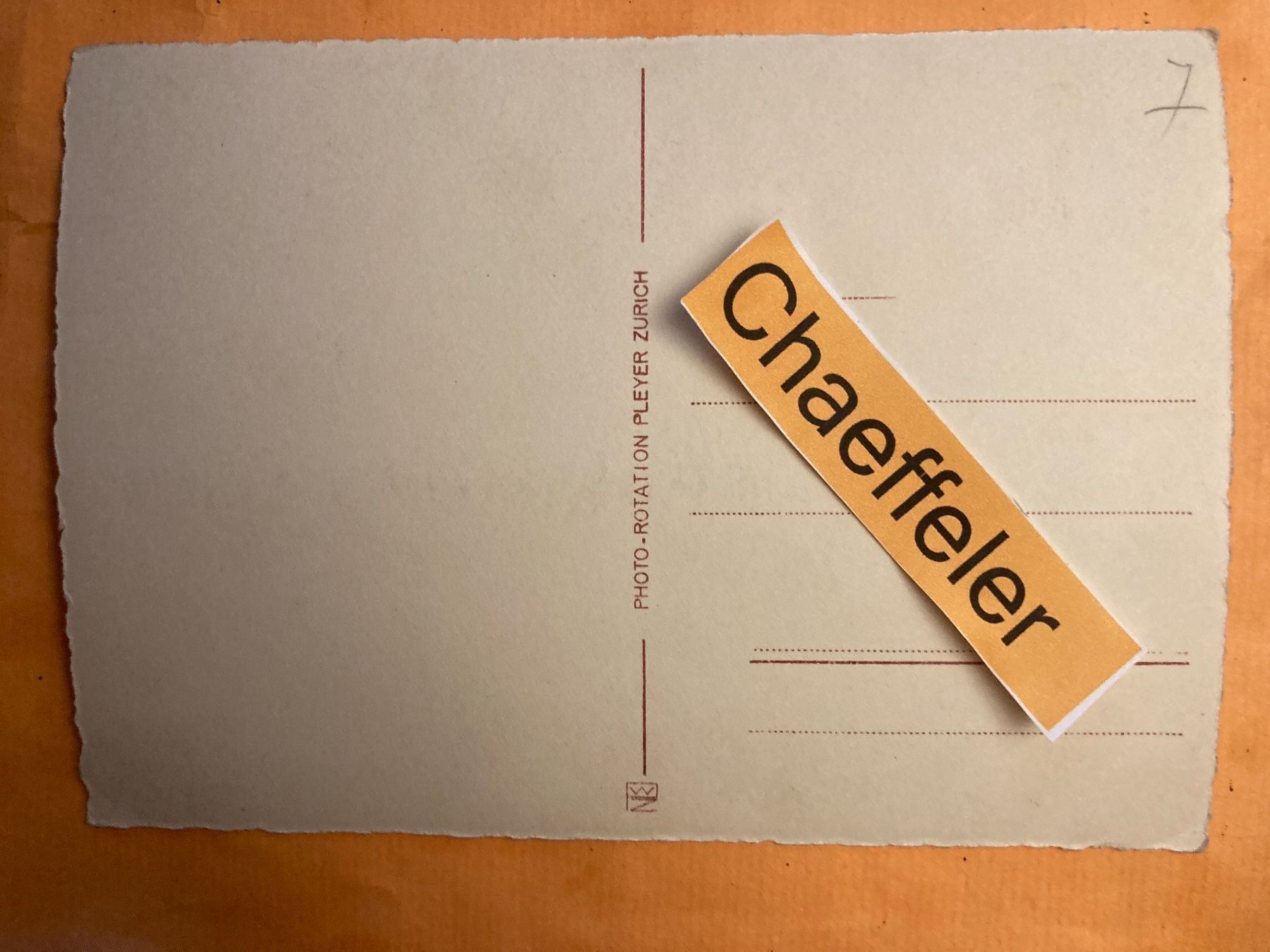 Cartoline postali: Château de Chillon – Usato da Zürich venduto da Chaeffeler 1