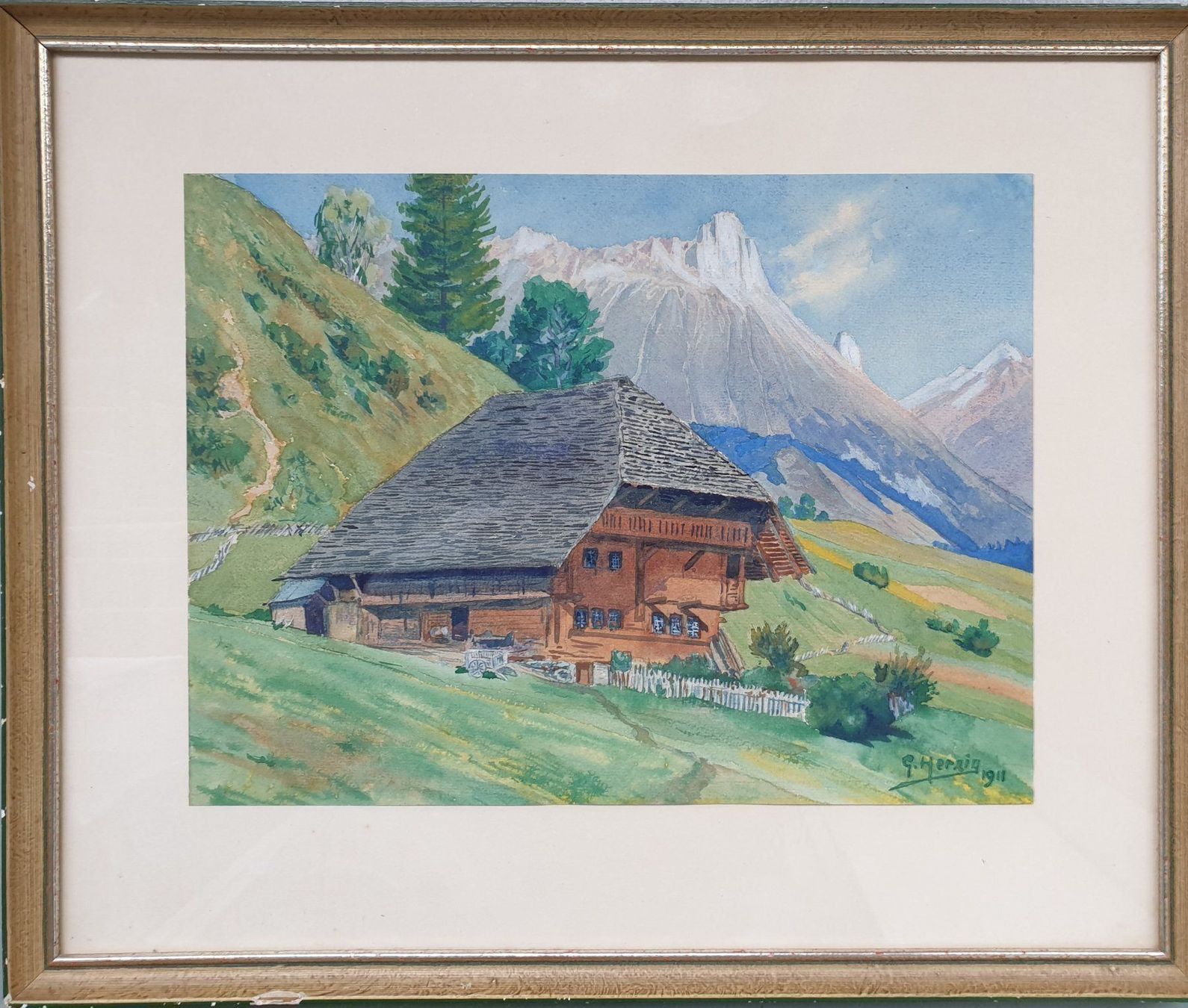 Dipinti: Aquarelle / Gottfried Herzig – Usato da Zürich venduto da B-Rock