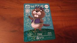 Animal Crossing amiibo Karte, Chip / Bartholo EU Nr. 116