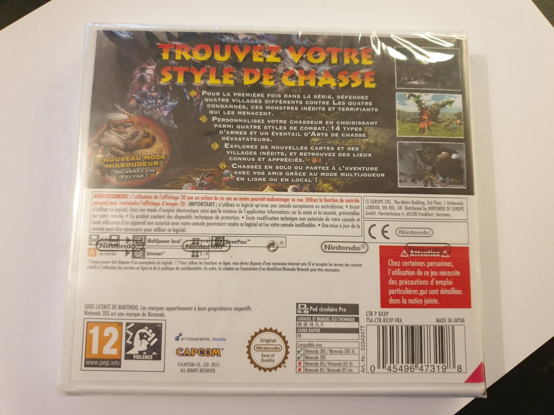 Giochi: Monster Hunter Generations / SEALED Nintendo 3DS FRA – Nuovo e nell'imballaggio originale da Rain venduto da Laupia 1
