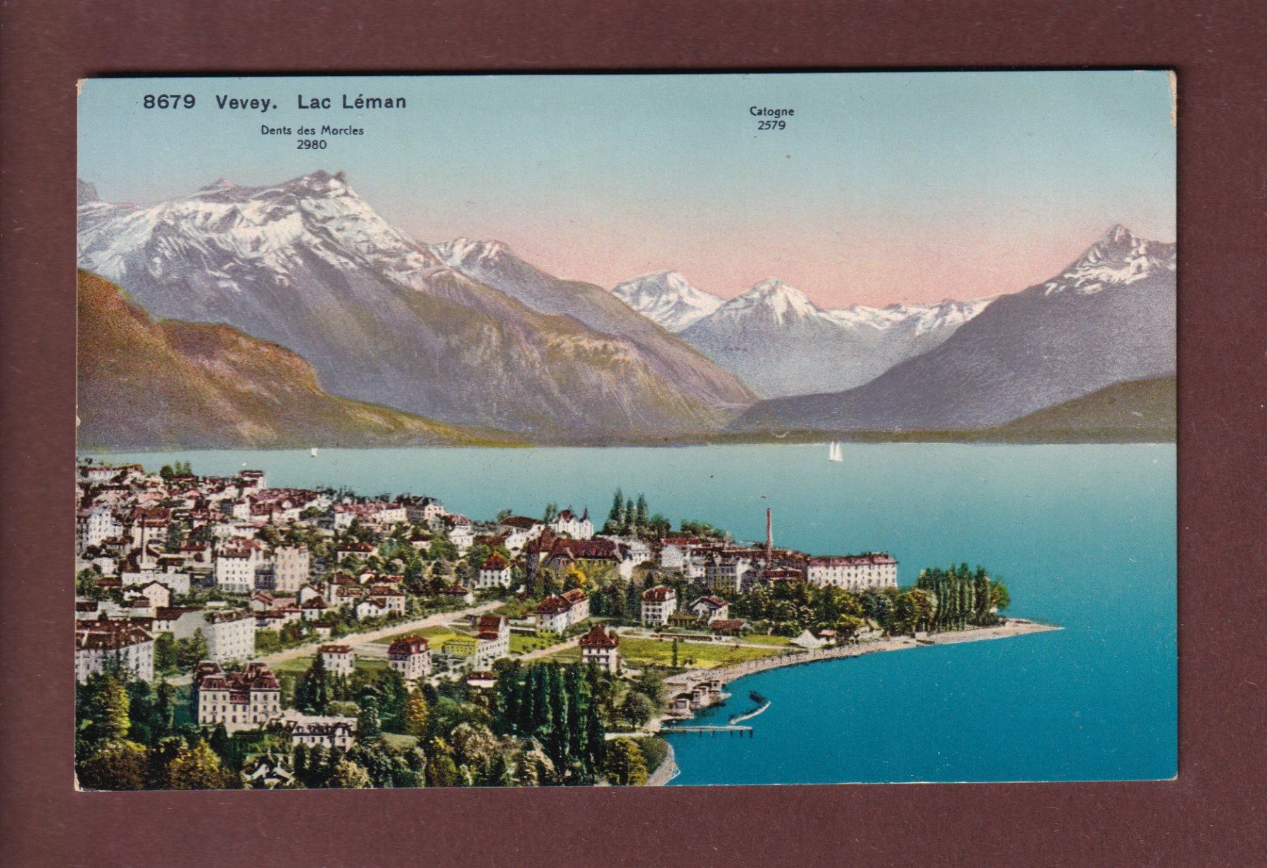 Ansichtskarten: VEVEY – Gebraucht aus Pully von nicecards