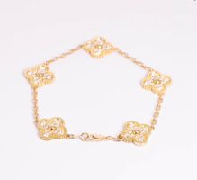 Bracelet Trèfle Full Diamond