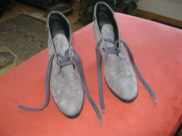 Stiefeletten grau Gr. 40 Hogan