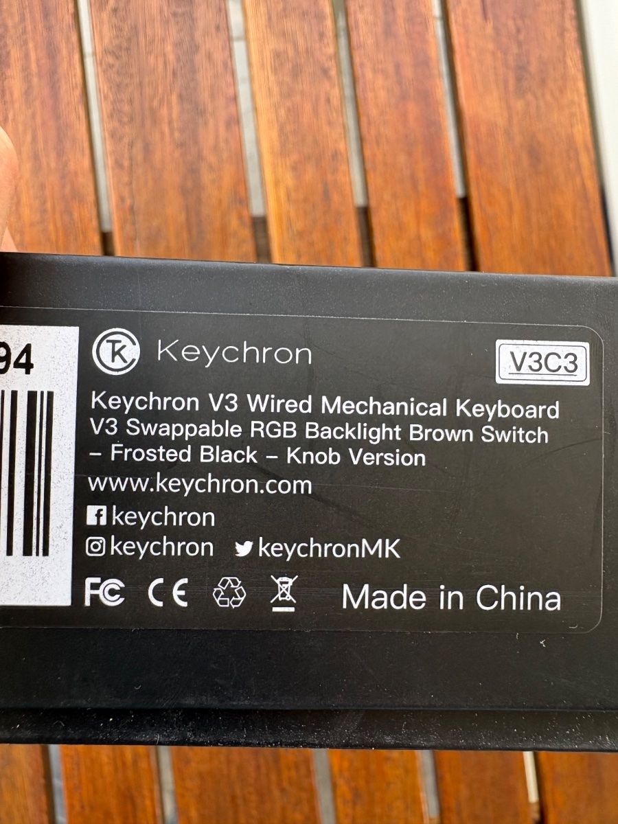 Keychron Tastiere: Clavier mécanique Keychron V3 TKL - Etat impeccable! – Nuovo (secondo la descrizione) da Saxon venduto da alsieo 5