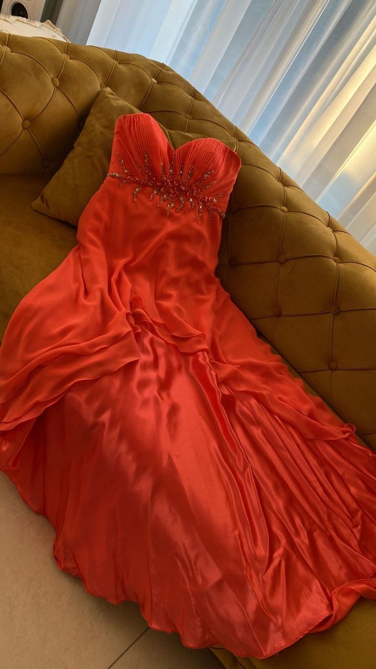Vestiti: schönes Abendkleid Gr. 14 pink – Usato da Dagmersellen venduto da sheli17 9