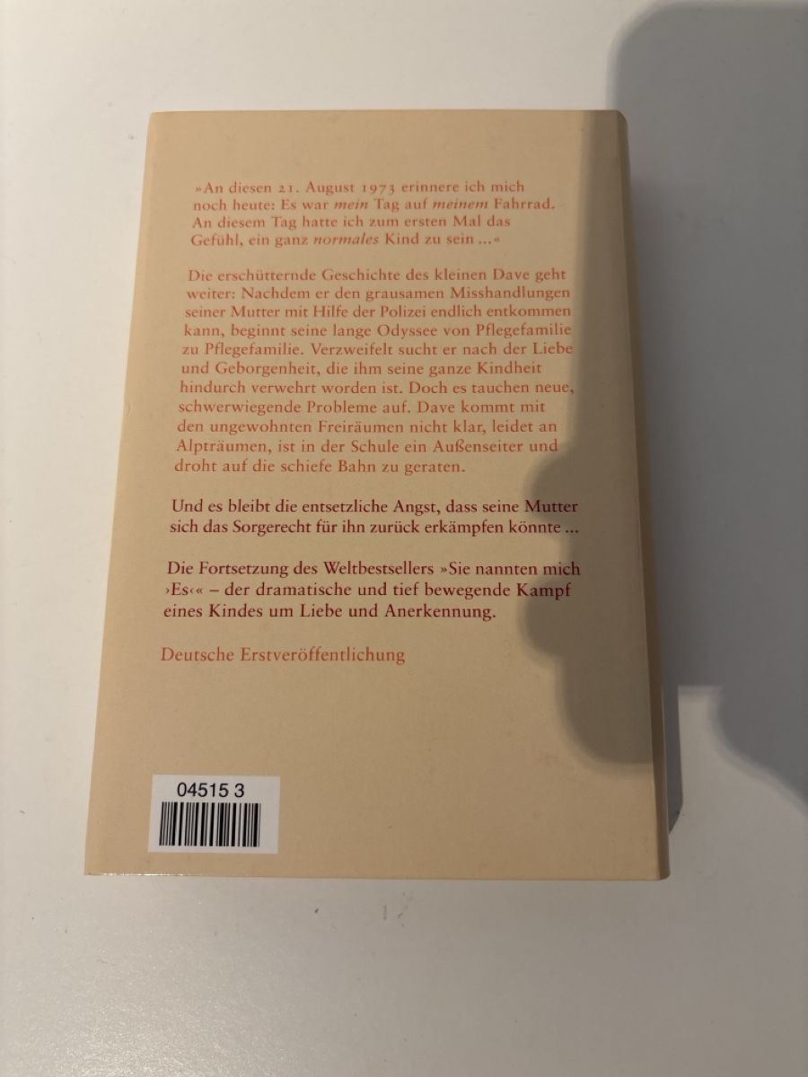 Livres: Dave Pelzer - Der verlorene Sohn, gebraucht  – D'occasion à Adliswil par ninotschka7 2